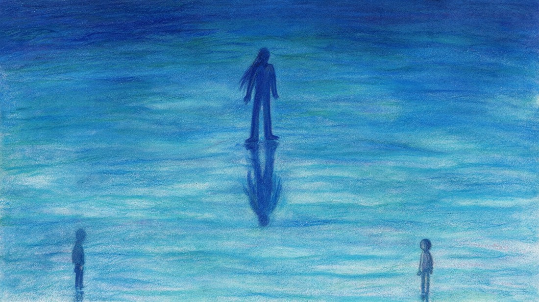 the sealed god-image surfacing